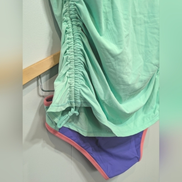 Calia By Carrie Underwood‎ 3 Piece Swimwear Colorblock UPF Coverup Bikini - Picture 3 of 16